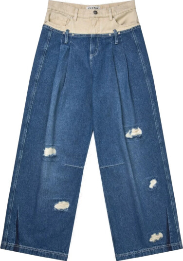Munthe Dame Jeans Blå S,