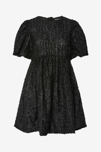 Pieces Kjole pcMaven 2/4 Dress Wvn Svart