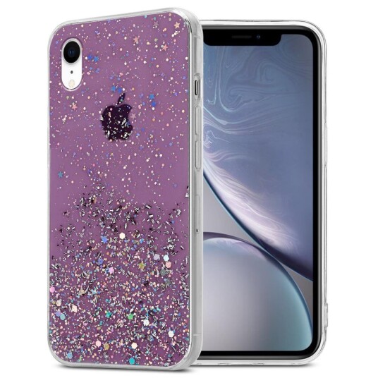 Cadorabo Deksel Til Apple Iphone Xr Med Glitrende Glitter