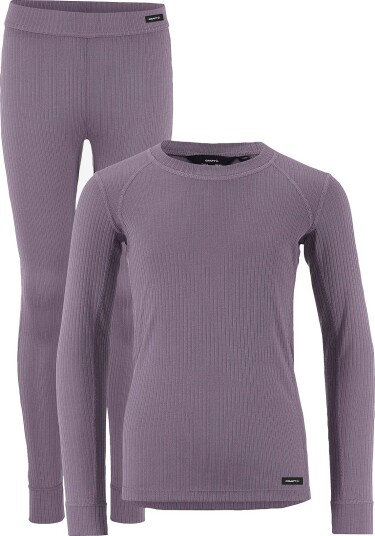 Craft Superundertøy Baselayer Set 2 Jr Grå Craft Superundertøy Baselayer Set 2 Jr Grå