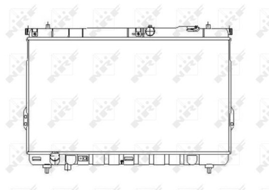 Radiator NRF 53358
