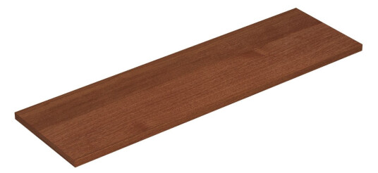 Dansani Calidris Benkeplate B40-240xh3xd41cm Rødbrun eik / 140cm