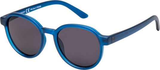 Waye Kids solbrille 046 matt blå/grå smoke 1 stk