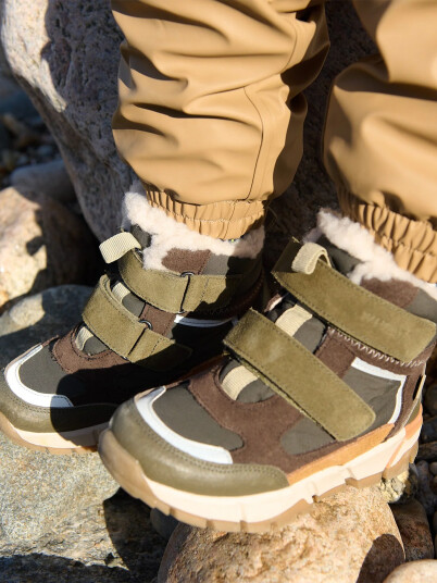 Wheat Bootie Lucka Tex Grønn 33