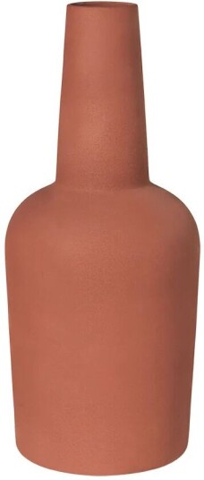 Kristina Dam Studio Dome Vase L Ø18x49 cm Terracotta red Kristina Dam Studio Dome Vase L Ø18x49 cm Terracotta red