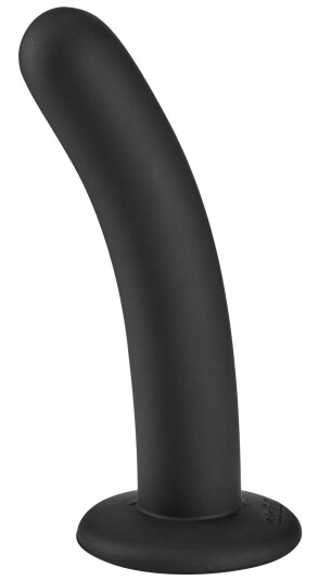 Sinful Slender Silikon Dildo Medium      - Svart