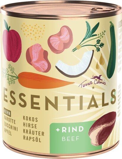 Terra Canis Våtfôr Essential 8 & Kylling Okse 6 X 780 G