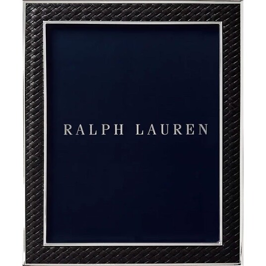 Ralph Lauren Brockton Ramme 20,32x25,4 cm Sort