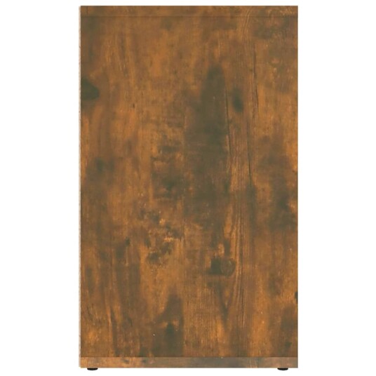 vidaXL Skoskap røkt eik 52,5x30x50 cm