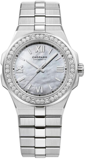 Chopard Dameklokke 298601 3002 Alpine Eagle Hvit/Stål Ø36 mm