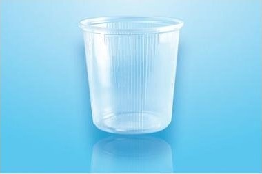Salatbæger 500 Ml Ø101x103 Mm Rund Pp Klar,100 Stk/Pk
