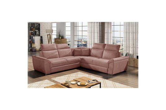 Hjørnesofa Eltap Federico 266x102x266 cMonolith 63 Rosa Universell