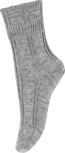 MP Sokker Ull Bee Grey Melange MP 19/21 Sokker Grå