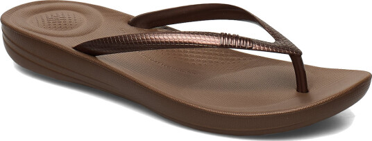 FitFlop Iqushion Ergonomic Flip-Flops - Brown - 36 FitFlop Iqushion Ergonomic Flip-Flops - Brown - 36