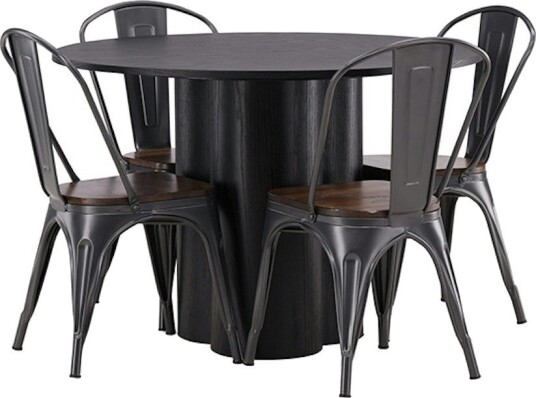 Venture Home Spisegruppe Venture Home Olivia med 4 Tempe Stoler GR23109