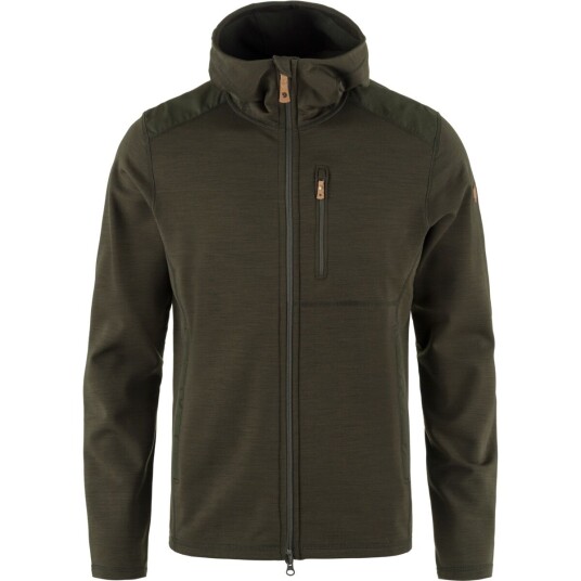 Fjellreven Keb Fleece Hoodie M Deep Forest L