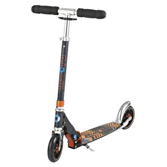 Micro Speed+ black/orange mobilityscooter, sparkesykkel  STD Black orange