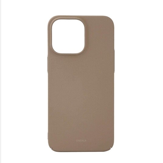 Onsala Ultraslim Deksel for iPhone 15 Pro Max i Sand Burst Beige Onsala Ultraslim Deksel for iPhone 15 Pro Max i Sand Burst Beige