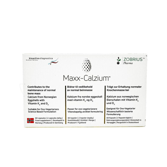 Zobrius Maxx Calsium 60 kapsler Zobrius Maxx Calsium 60 kapsler