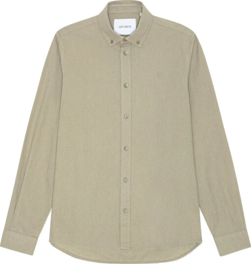 Les Deux Herre Skjorter Beige XL,