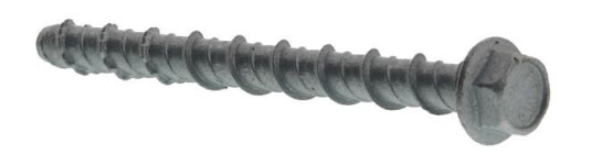 Spit 155835 Betongskrue Tapcon 4 SEKSKANTHODE 45 mikrometer 5 x 100/55 mm 100-pakning Innfesting