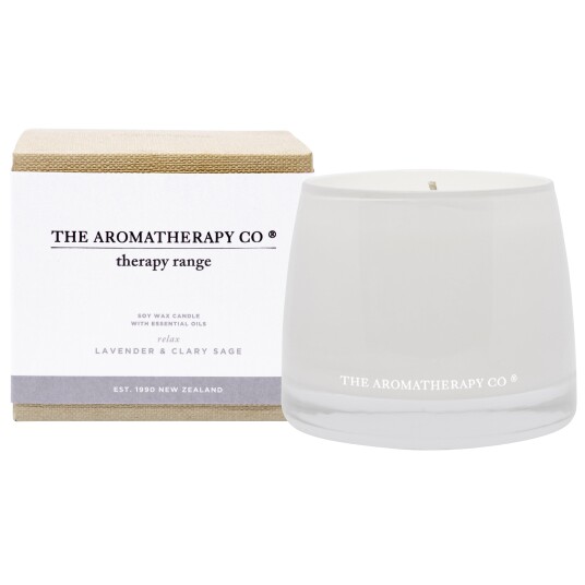 Therapy Range Lavender & Clary Sage Soy Wax Candle 260 g