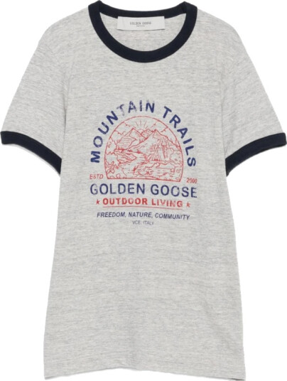 Golden Goose Dame Topper Grå S,