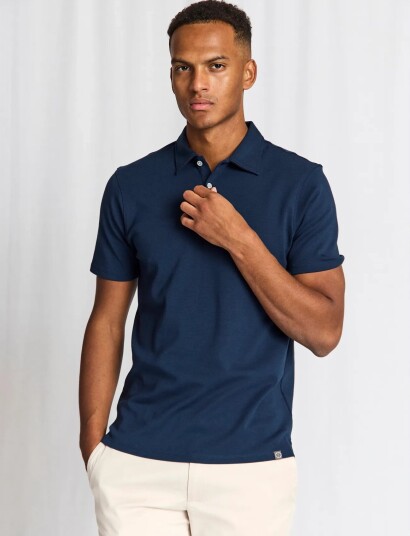 Bruun & Stengade Bs Ios Regular Fit Polo Shirt Navy XL