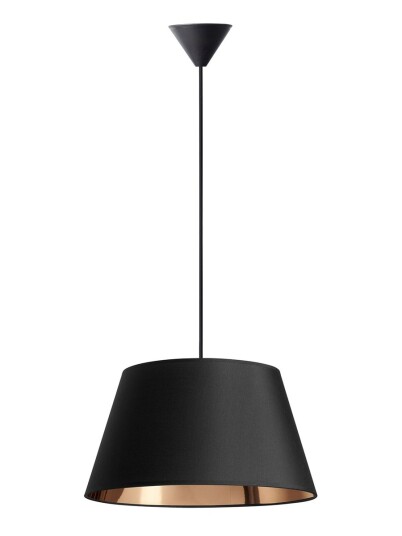 Nielsen Light Isabella takpendel 45 cm - Svart/Kobberfarget