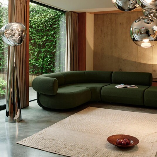 Tom Dixon Knotty teppe hvitt 170 x 240 cm Tom Dixon Knotty teppe hvitt 170 x 240 cm