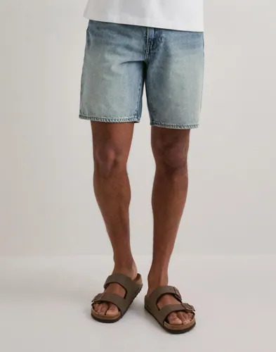 Levi's 468 Loose Shorts Light Workout Jeansshorts Blå