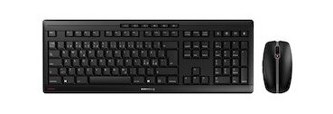 Cherry Stream Desktop Trådløst Tastatur og Mussett Nordisk SVART med Cherry SX Bryter Cherry Stream Desktop Trådløst Tastatur og Mussett Nordisk SVART med Cherry SX Bryter