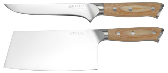 Mareld Knivsett med to kniver i europeisk tradisjon