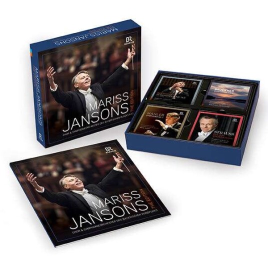 Chor & Symphonieorchester Des Bayerischen Rundfunks, Mariss Jansons, Ludwig van Beethoven, Anton Bruckner, Benjamin Britten, Hector Berlioz, Johannes Brahms, Emanuel Chabrier, George Enescu, George Gershwin, Charles Gounod, Joseph Haydn, Giya Kancheli, Fr