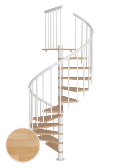 Dolle Montreal Spiral Bøk Oljet 9016 Classic3 11T Ø160 Dolle Montreal Spiral Bøk Oljet 9016 Classic3 11T Ø160