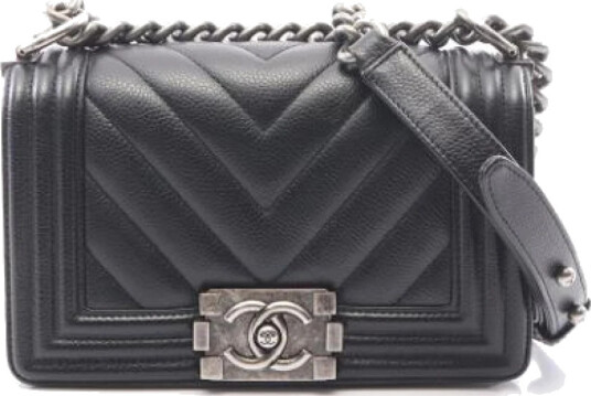 Chanel Vintage Dame Svart