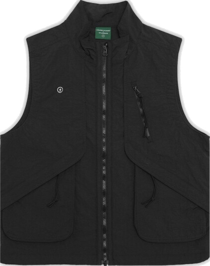 Students Golf Reggie Nylon Trail Vest Svart Golfvest herre Black X Large