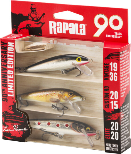 Rapala 90 Years Lure Kit Floater Small Naturistic Rapala 90 Years Lure Kit Floater Small Naturistic