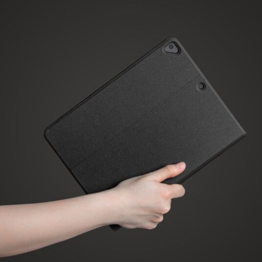 Linocell Premium Trifold Cover for iPad 10,2" og Pro 10,5" Svart Linocell Premium Trifold Cover for iPad 10,2" og Pro 10,5" Svart