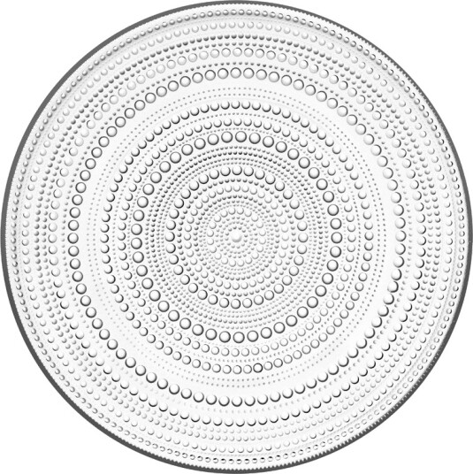 iittala Kastehelmi tallerken stor - 31,5 cm klar iittala Kastehelmi tallerken stor - 31,5 cm klar