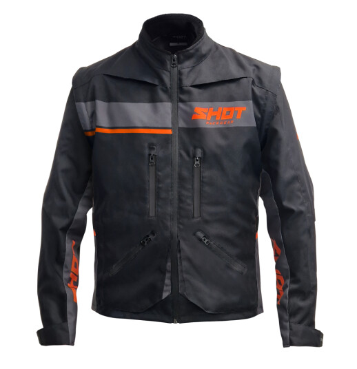 Shot Race Gear Endurojakke Shot Contact Assault 2.0 Svart-Oransje