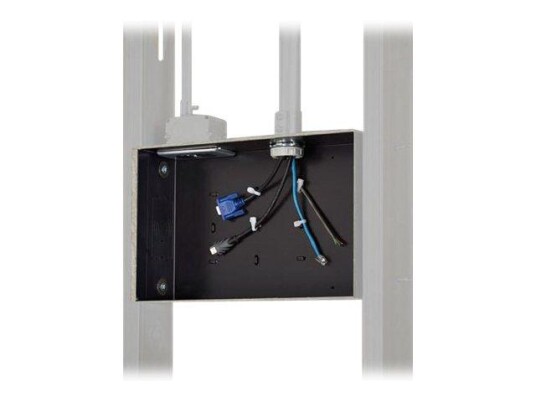 Chief Proximity In-Wall Storage Box - Compatible with Thinstall and Fusion Wall Mounts - Black innhegning - svart