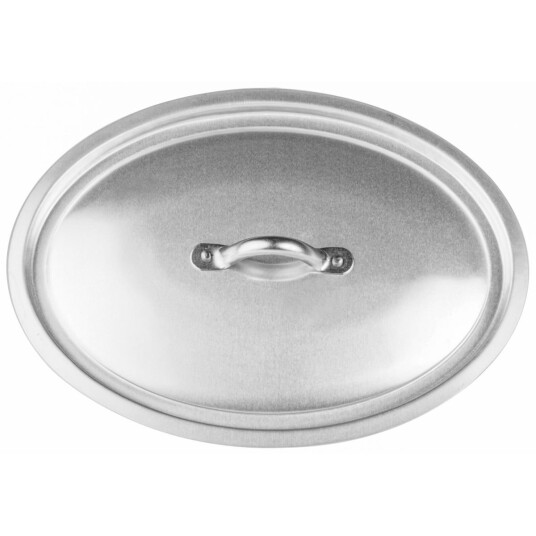Agnelli Lokk Aluminio 24 cm (Ø) Sølvfarge Rund