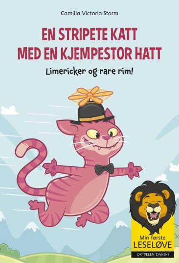 En Stripete Katt Med En Kjempestor Hatt Av Camilla Victoria Storm