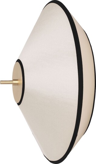 Edgeform Tafta Vegg / Taklampe Ø40 Sort/Off White
