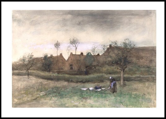 Bleekveldje By Anton Mauve Plakat Plakat / 40x50cm