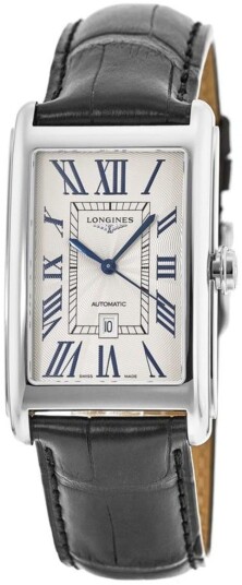 Longines Herreklokke L5.757.4.71.0 Dolcevita Sølvfarget/Lær Longines Herreklokke L5.757.4.71.0 Dolcevita Sølvfarget/Lær