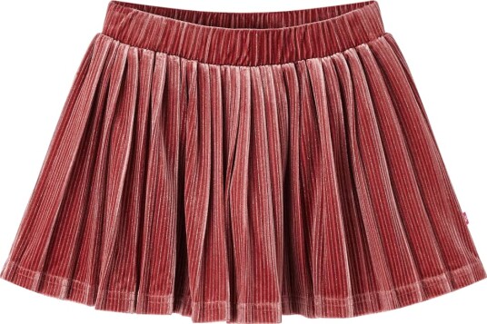 Plissert skjørt for barn medium rosa 104