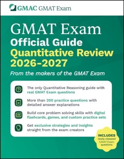 GMAT Official Guide Quantitative Review 2026 2027 GMAT Official Guide Quantitative Review 2026 2027