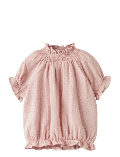 Lil"Atelier Nmfdembe Ss Loose Shirt Lil   Pink   98